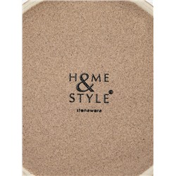 Сахарница, 9,5 см, 260 мл, керамика, бежево-голубая, в крапинку, Azurro