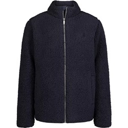 NAUTICA Big Boys Sherpa Fleece Mock Neck Zip-Up Jacke