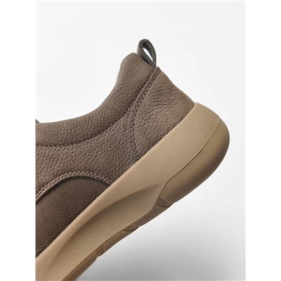 Мужские кожаные мокасины  ЭКК*О