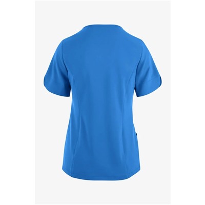 Easy STRETCH Aisha Women's 2-Pocket Sweetheart Neckline Scrub Top