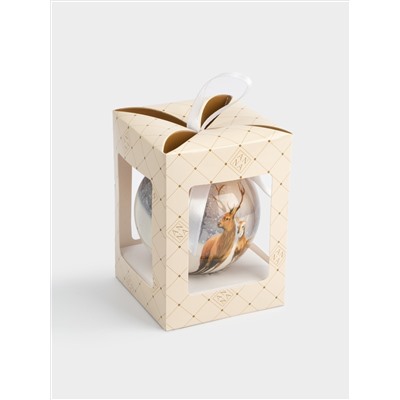 Игрушка елочная, 7 см, пенопласт, шар, Magic time, New year