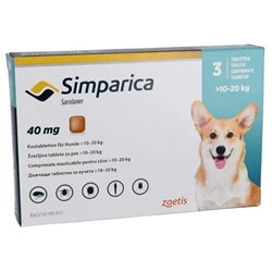 Simparica 40 mg/10-20 kg