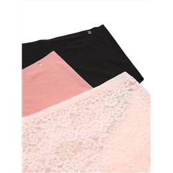 3-Pack No-Show High-Waist Brief Panties
