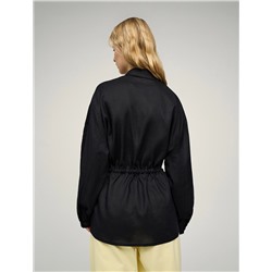 Синяя рубашка из крапивы