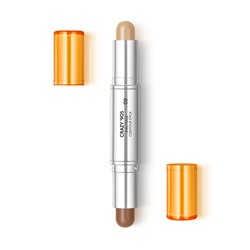 crazy '90s 2-in-1 face contour stick