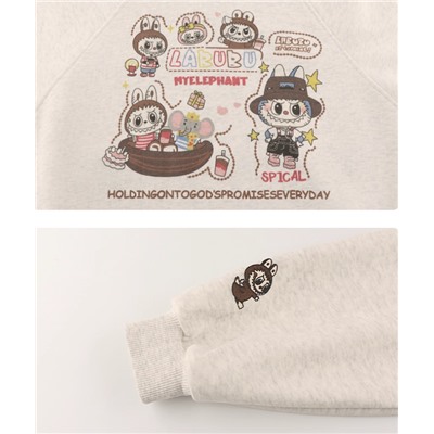 Толстовка для девочек ЛАБУБ*У