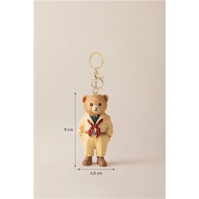 Cookie Bear Anahtarlık - Krem