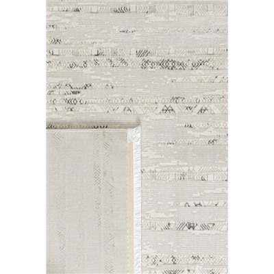 Beuil Halı - Beyaz/Gri - 120x180 cm