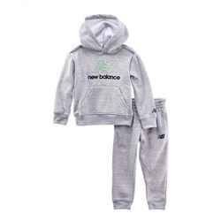 New Balance   2pc fleece hoodie & jogger set