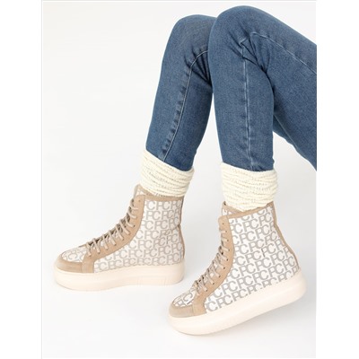 Bej Sneaker