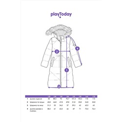 Пальто PLAYTODAY, 1049659