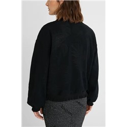 Sudadera felpa bordados