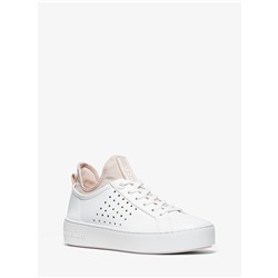 MICHAEL MICHAEL KORS Ace Leather and Scuba Sneaker