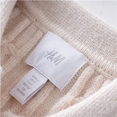 Женский вязаный шерстяной свитер Н*М