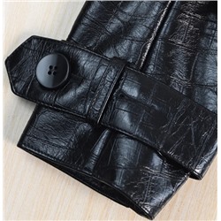 Женская куртка с черепаховым узором из искусственной кожи