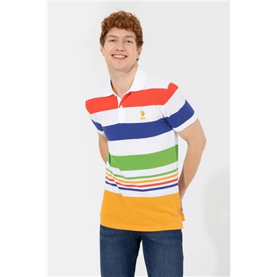 Erkek Koyu Sarı Polo Yaka Tişört