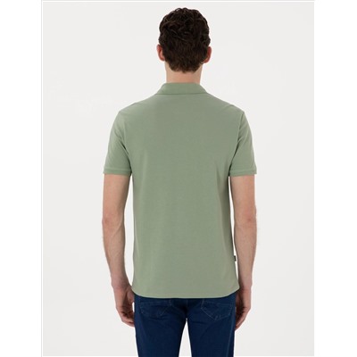Yeşil Slim Fit Tişört