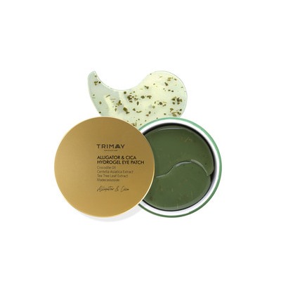 Alligator & CICA Hydrogel Eye Patch, Патчи для век с маслом крокодила и центеллой