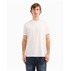 REGULAR FIT T-SHIRT WITH BLURRED LOGO EFFECT