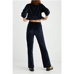Pantalón ancho felpa