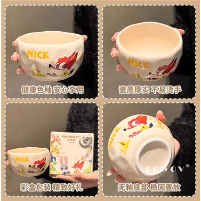 Набор тарелочка + ложка. В брендовой коробке Зоотопия