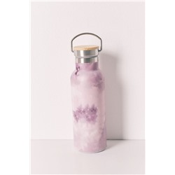 Botella acero inoxidable estampado rosa