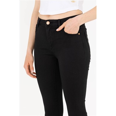 Kadın Siyah Jean Pantolon