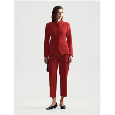 Брюки зауженного кроя из костюмной шерсти, D397/bedrum