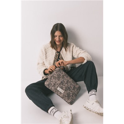 Funda ordenador nylon animal print