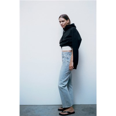 JEANS ZW RECTOS CROPPED TIRO MEDIO