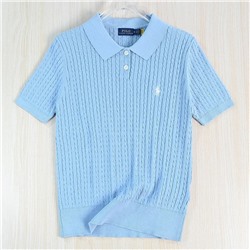 Женское трикотажное  поло с коротким рукавом  РАЛЬ*Ф Л