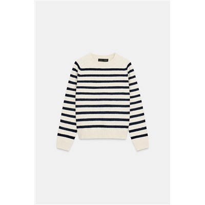 STRIPED KNIT JUMPER