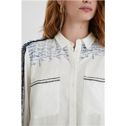 Camisa cenefas mensajes