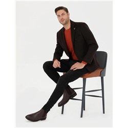 Kahverengi Kaşmir Ceket