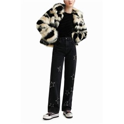 Body slim rayas aterciopelado