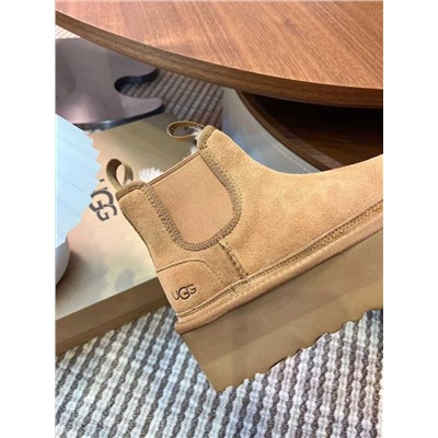 Зимние ботинки на толстой подошве  УГ*Г