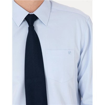 Açık Mavi Regular Fit Uzun Kollu Basic Gömlek