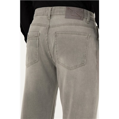 Erkek Gri Jean Pantolon