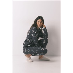 Pijama largo 100% algodón gris El Principito