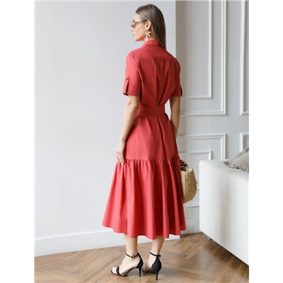 Платье из легкого хлопкового поплина