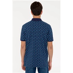 Erkek Lacivert Polo Yaka Tişört