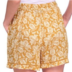 Damen Shorts in Crepp-Optik