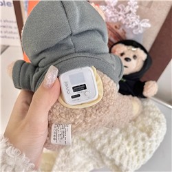 Объемный плюшевый брелок - powerbank. 10000 мАч.