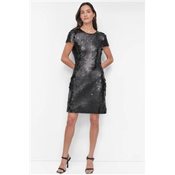 PIALLETTES SHIFT DRESS