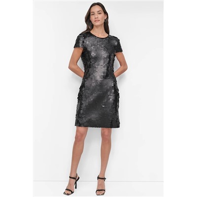 PIALLETTES SHIFT DRESS