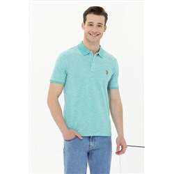 Erkek Mint Polo Yaka Tişört