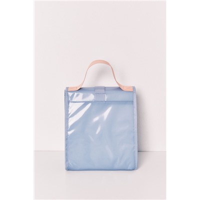 Bolsa térmica porta alimentos azul