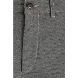 Pantalón recto Gris claro jaspeado