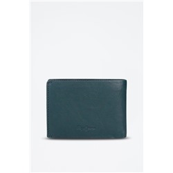 Cartera de piel Chief Azul pato