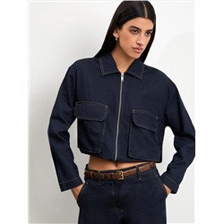 Джинсовая куртка, N072/albastru